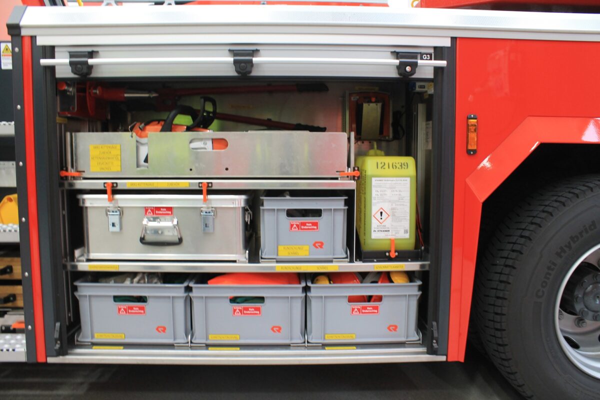 Feuerwehr Fahrzeug Auslieferung