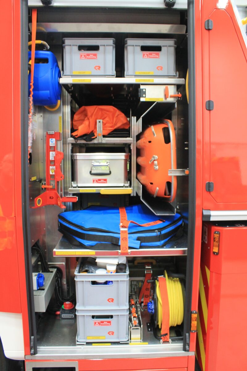 Feuerwehr Fahrzeug Auslieferung