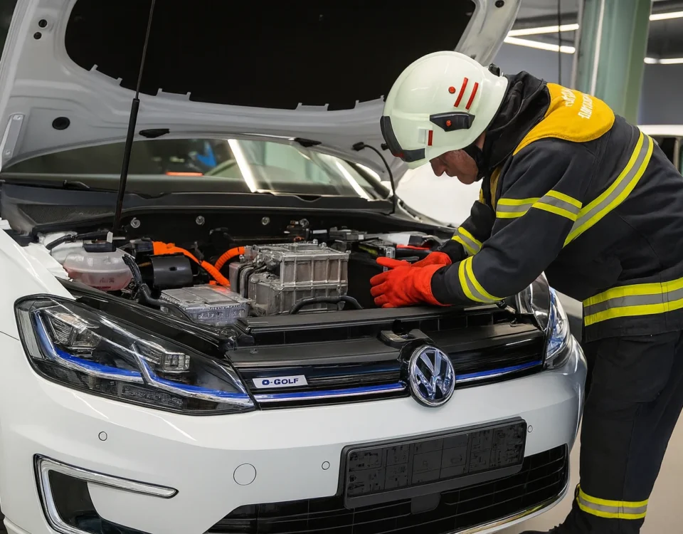 ausbildung hochvolttechnik in der Feuerwehr