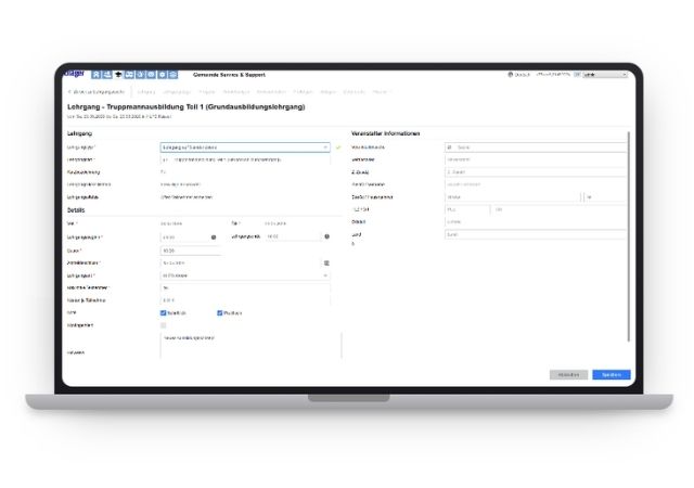 ZMS Einsatzdokumentation in der Dräger Cloud