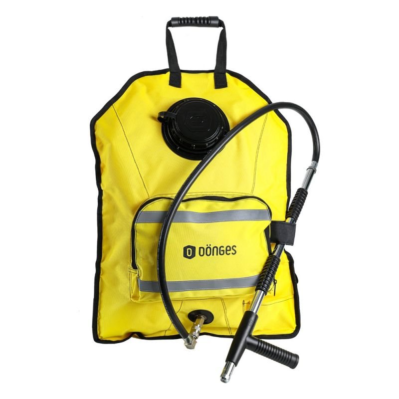 Löschrucksack Dönges, Innentank 20 L, Löschlanze mit Doppelhubpumpe