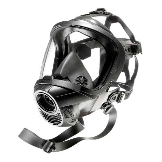 Vollmaske Dräger FPS 7000 RA EPDM-M2-PC, EN 136 Kl. 3, Normaldruck-Rundgewindeanschluss, PSA III, Baujahr 2021