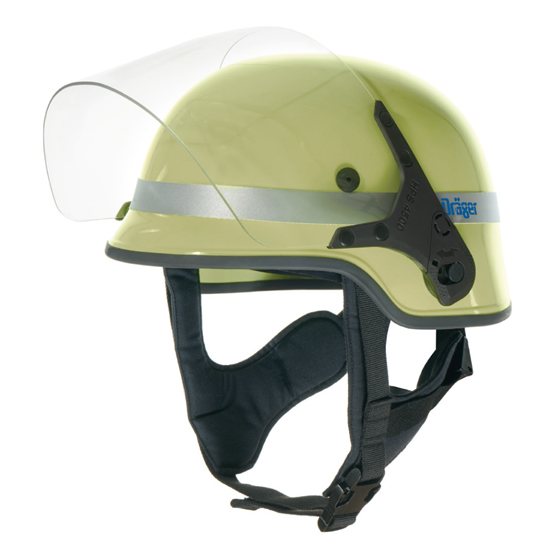 Feuerwehrhelm DRÄGER HPS 4500, DIN EN 443, Größe H-2, nachleuchtend, PSA III