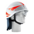 Feuerwehrhelm ROSENBAUER HEROS-matrix, DIN EN 16471, DIN EN 16473, ISO 16073, weiß, PSA III