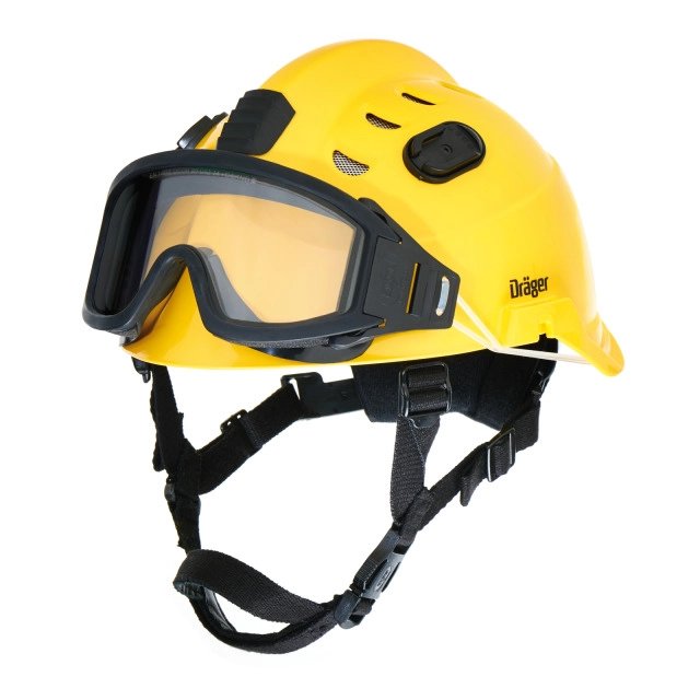 Feuerwehrhelm HPS® 3500 Premium, gelb RAL 1020, Set